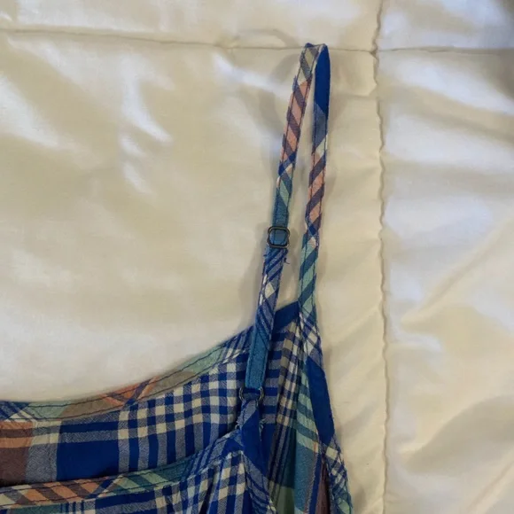 Cami with gingham pattern - Picture 6 of 8